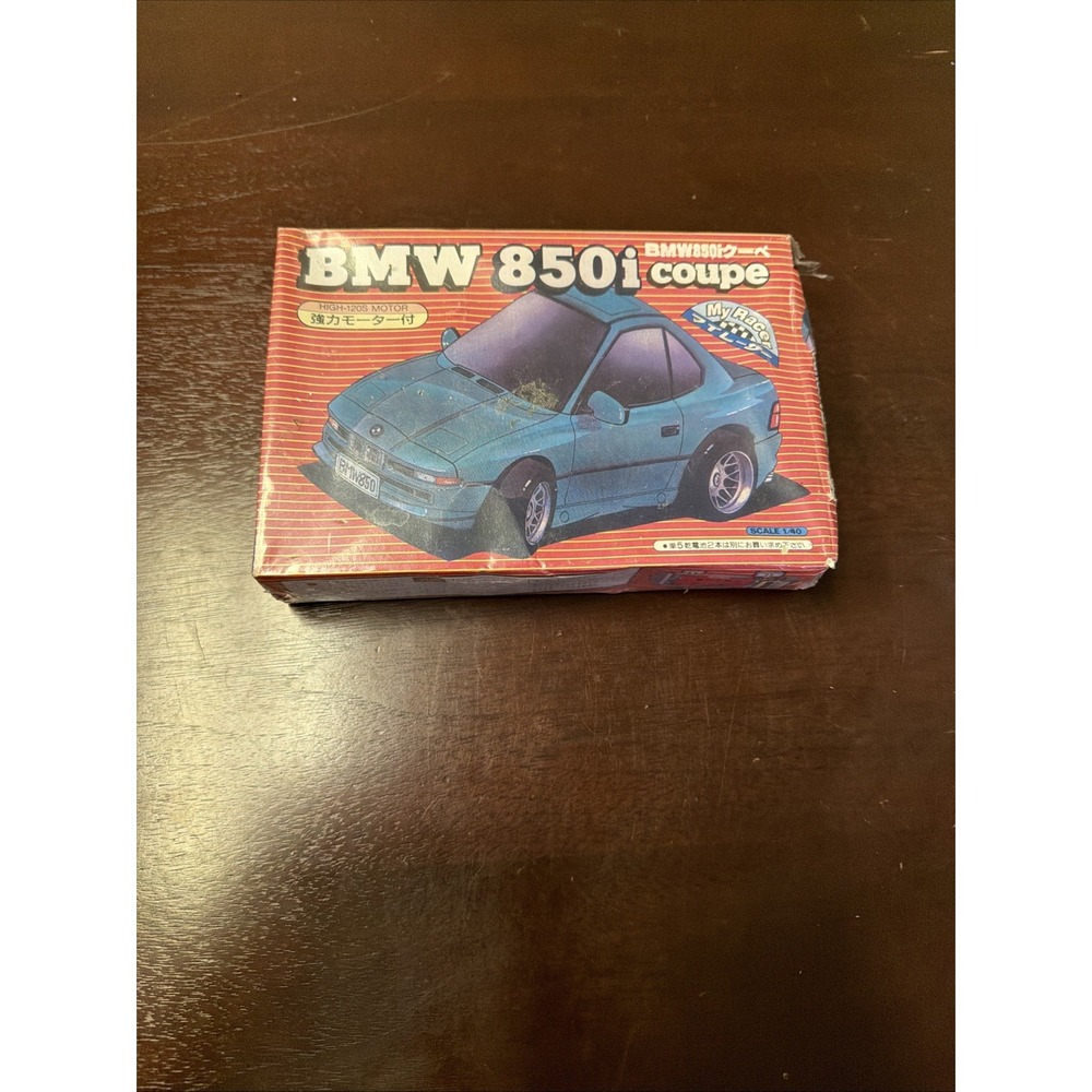 Kawai Shokai My Racer 1/40 scale BMW 850i Coupe model kit